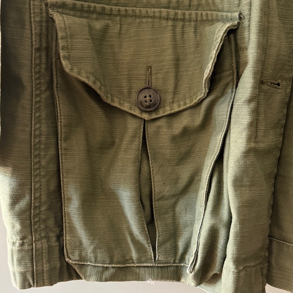 Bar III Olive Utility Jacket in 100% Cotton - Picture 4 of 15